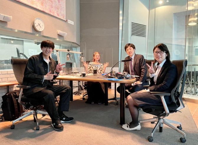 FM福岡「ほっと一息～弁護士さんとのティータイム」に福岡支店・岩橋愛佳弁護士が出演しました